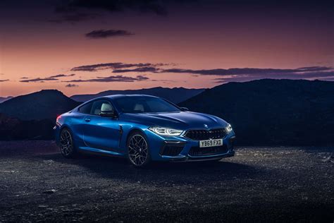 Download The New Bmw M8 Coupe Is Shown In The Evening Light Wallpaper ...