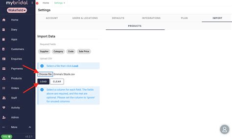 Image result for Import Multiple CSV File UI Design