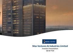 MaxVIL clocks EBIT of Rs 29.8 crore in Q4 FY20