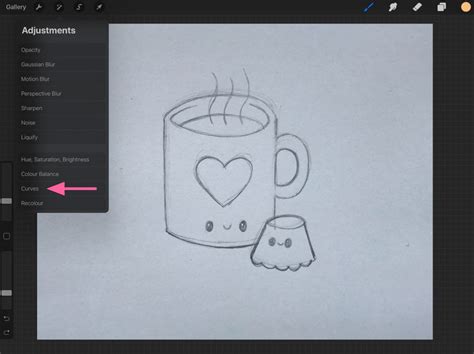 Image result for How to Draw a Scroll Using Procreate