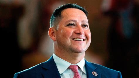 Rep. Tony Gonzales, R-Texas, chairman of the Congressional Hispanic Conference, participates in the