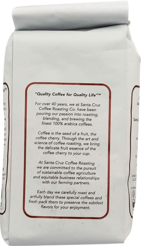 Buy SANTA CRUZ COFFEE ROASTING CO Organic Santa Cruz Full City Coffee ...