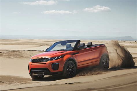 Fiche technique Land-Rover Range Rover Evoque Cabriolet Si4 2017