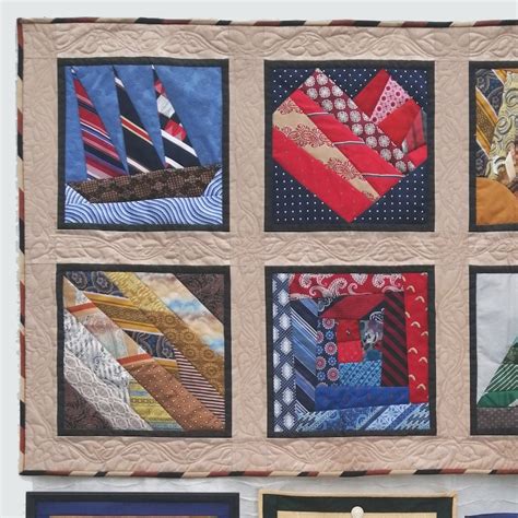 Image result for Necktie Quilt Patterns