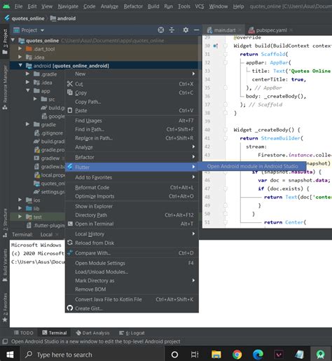 Flutter App Stuck at Running Gradle Task 的图像结果