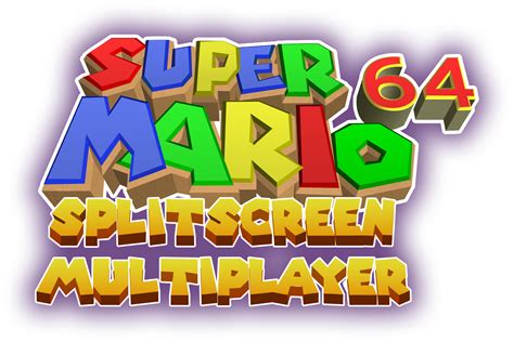 Super Mario 64 Logo PNG HD - PNG Mart
