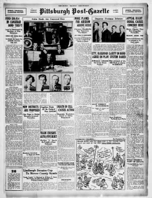 Pittsburgh Post-Gazette from Pittsburgh, Pennsylvania - Newspapers.com™