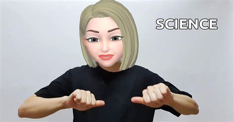 Image result for Science Sign Language