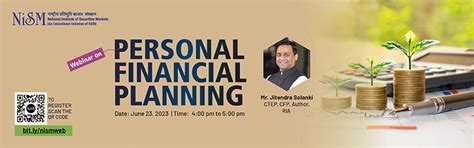 Webinar on Personal Financial Planning - National Institute of ...