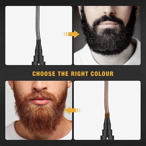 Beard Pencil Filler for Men Beard Pen Beard Filler Pen Kit With Beard ...