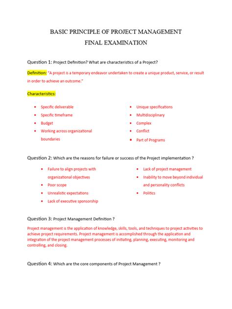 Basic Project Management Principles 的图像结果