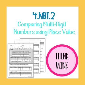 Image result for Place Value Number Comparing
