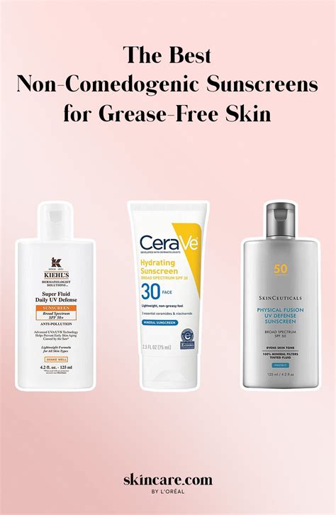 Best sunscreen for oily and acne prone skin – Artofit