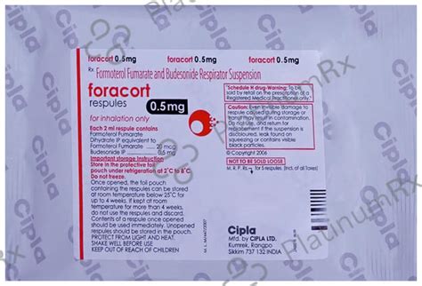 Budamate Neb 0.5mg Respules 2ml 5 Respules Uses, Price, Side Effects ...