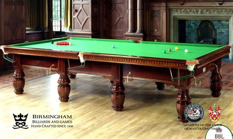 Birmingham Billiards | The Classic Royal Bespoke Snooker Table