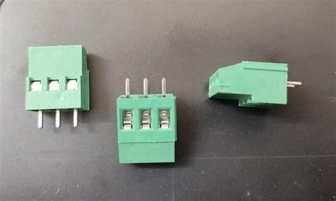6pcs ZB129 3 Pin PCB Mount Terminal Block connector 20A 5.08MM : Amazon ...