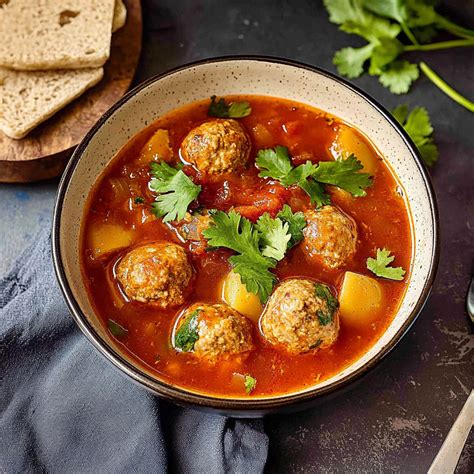 Amazing Smoky Chipotle Turkey Meatballs Soup Delight