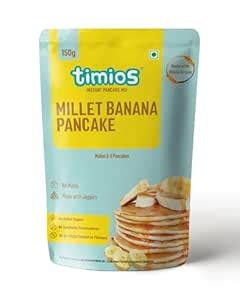 Timios Healthy No Maida Multigrain Pancake Mix|Made with Ragi,Millets ...