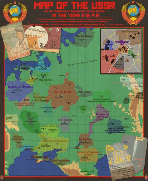 Fall Of Soviet Union Map
