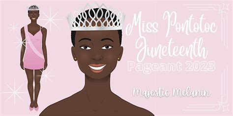 Miss Pontotoc Juneteenth Pageant, 4 February 2023 | AllEvents.in