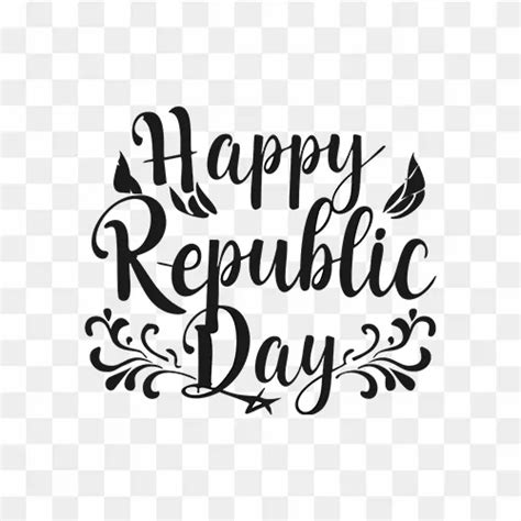 Republic Day Beautiful Text Png image | Png Guru