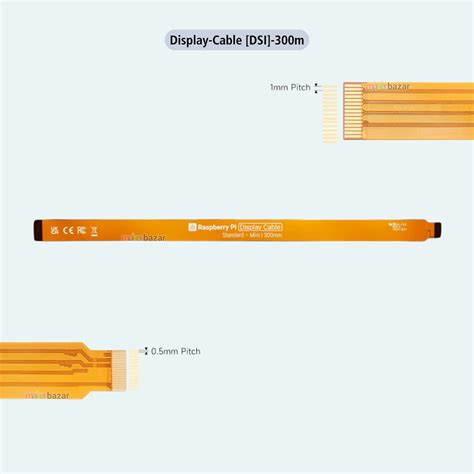 Buy Pi 5 Camera FPC Cable for High-Quality Video | Makerbazar