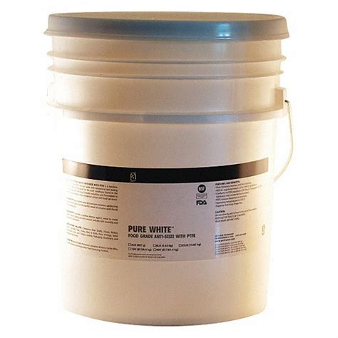 ANTI-SEIZE TECHNOLOGY, Pail, 35 lb, Food Grade Anti-Seize - 23YA73 ...