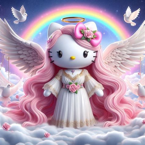 Pin by Holly Letson on Angels & Demons | Hello kitty art, Hello kitty ...