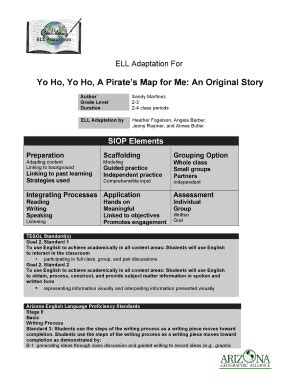 Fillable Online geoalliance asu Yo Ho Yo Ho A Pirates Map for Me An ...