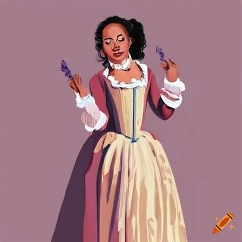 Actress portraying angelica schuyler on stage in the musical hamilton