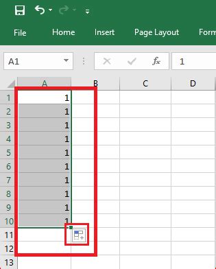 Image result for Series Using Fill Handle
