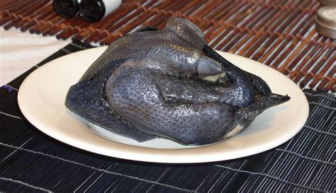 Silkie Chicken Meat Forget Black Burgers, Goth Chickens Are The Real