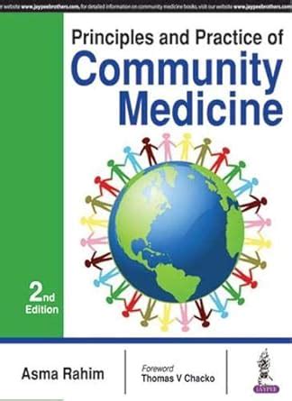 Buy PRINCIPLES AND PRACTICE OF COMMUNITY MEDICINE Book Online at Low ...