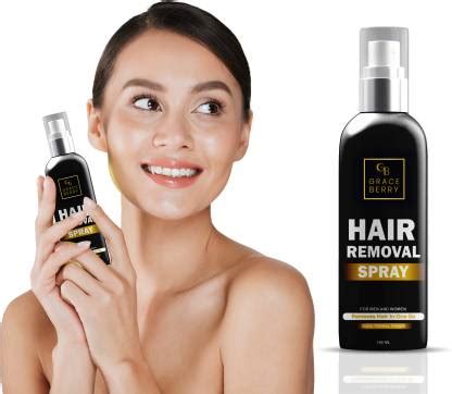 GRACEBERRY Hair Removal Cream Spray | Painless Body Hair Removal for ...