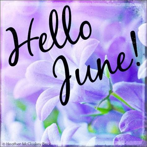 My Daily BREATHE...: Welcome June...