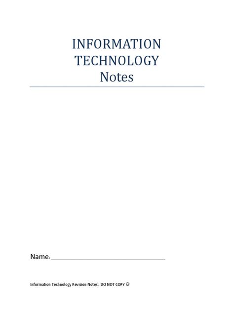 Information Technology PDF 的图像结果