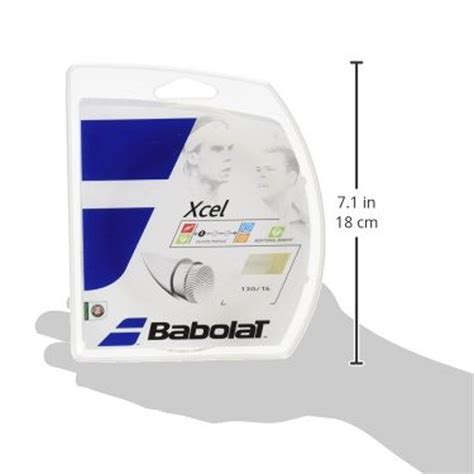 Babolat XCEL 40 Tennis Racquet String, Natural – Prokicksports