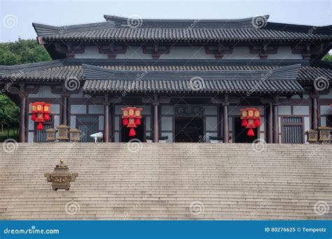 Replica Wu Kingdom Palace stock image. Image of kingdom - 80276625