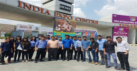 Industry Visit to India Expo-Center Greater Noida