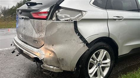 This Is What A Car Looks Like After Being Hit By Lightning