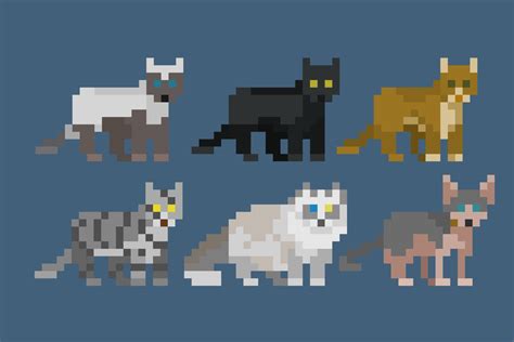 Pet Cats Pixel Art Pack | 2D Characters | Unity Asset Store