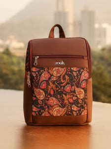 ZOUK Paisley Print Amalia Daypack 10.6 L Laptop Backpack Paisley Print ...