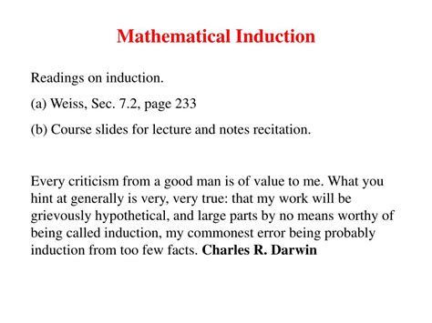 Image result for Mathematical Induction Tutorial