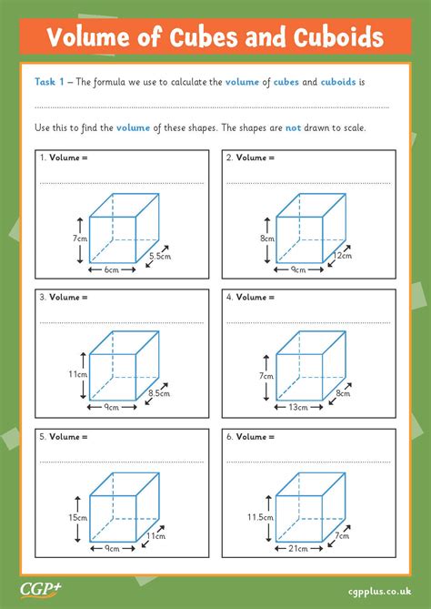 Free finding volume of a cube worksheet, Download Free finding volume of a cube worksheet png ...