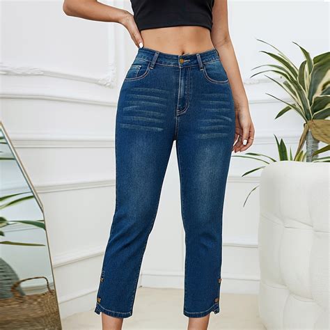 Aloohaidyvio Stretchy Jeans for Women,Jeans for Women Plus Size ...