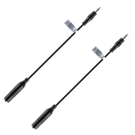 Buy Hotec 3.5mm Male to 1/4” TS Female Audio Adapter Cable (TS to TRS ...