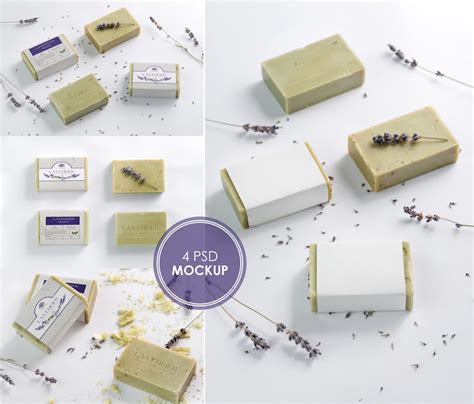 Buy Editable Soap Label Template With Mockup, Custom Wrap Whipped Soap ...