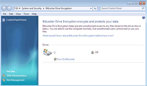 Image result for Windows 7 BitLocker