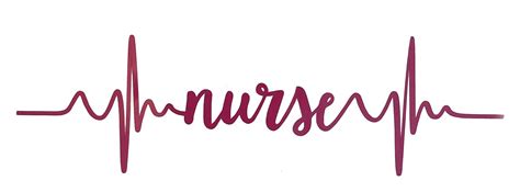 Custom Pulse Nurse Vinyl Decal - Heart Beat Nursing | Ubuy India