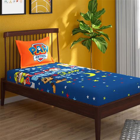 Buy PORTICO License Multicolour Paw Patrol Printed Cotton Single ...